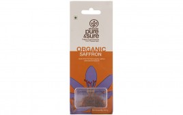 Pure & Sure Organic Saffron   Pack  0.5 grams